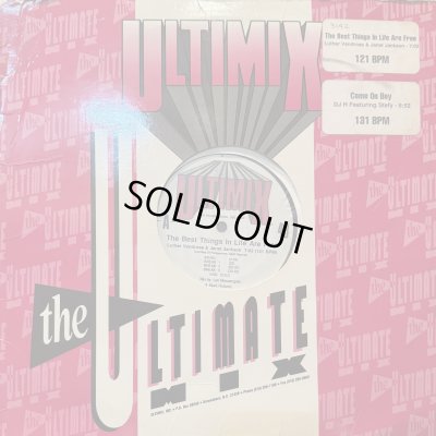 画像1: Various - Ultimix 43 (Side A & B) (inc. Luther Vandross &amp; Janet Jackson - The Best Things In Life Are Free) (12'')