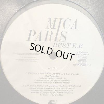 画像1: Mica Paris - Best E.P. (inc. We Were Made For Love !!) (12'')