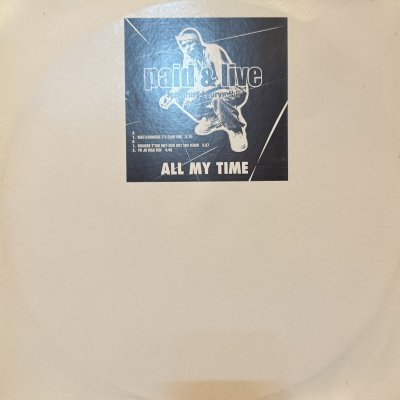 画像1: Paid & Live feat. Lauryn Hill - All My Time (12'') (キレイ!!)
