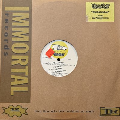 画像1: Funkdoobiest feat. B-Real - Wopbabalubop (12'') (キレイ!!) (US Promo !!)