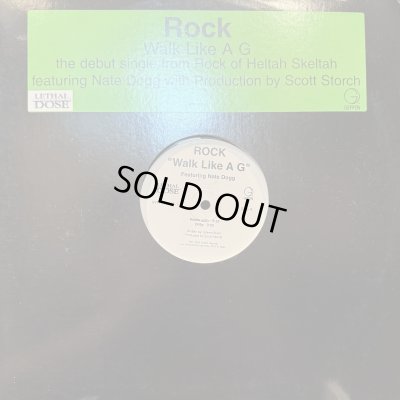 画像1: Rock feat. Nate Dogg - Walk Like A G (12'')