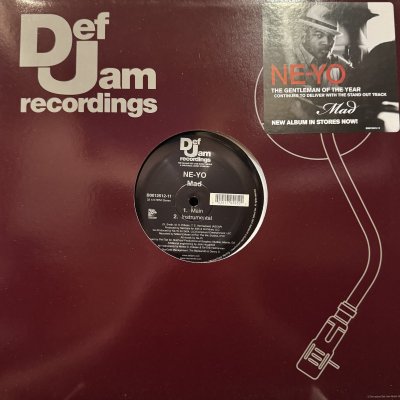画像1: Ne-Yo - Mad (12'') (ピンピン！！)