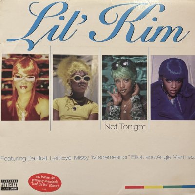 画像1: Lil' Kim - Crush On You (Remix) (a/w Not Tonight Remix) (12'') (キレイ!!)