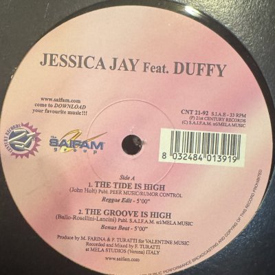 画像1: Jessica Jay feat. Duffy - The Tide Is High (12'')