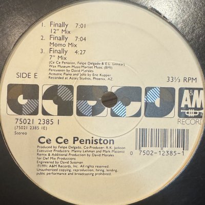 画像1: Ce Ce Peniston - Finally (12'')