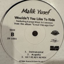 他の写真1: Malik Yusef feat. Common & Kanye West - Wouldn't You Like To Ride (12'') (Blue Clear Vinyl !!)