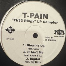 他の写真1: T-Pain - ''Thr33 Ringz'' LP Sampler (inc. Change) (12'') (キレイ!!)
