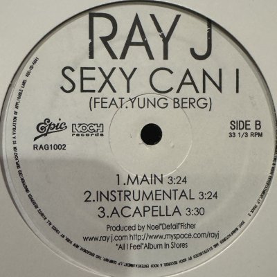 画像1: Ray J  feat. Yung Berg - Sexy Can I (a/w Gifts) (12'') (キレイ!!)