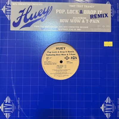 画像1: Huey feat. Bow Wow, T-Pain - Pop Lock & Drop It (Remix) (12'')