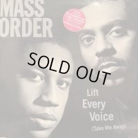 (⭕️在庫処分最終値引きセール品⭕️)Mass Order - Lift Every Voice (Take Me Away) (12'')