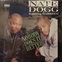 Nate Dogg feat. Warren G - Nobody Does It Better (12'') (激レアなジャケ付きUS盤！！) (キレイ!!)