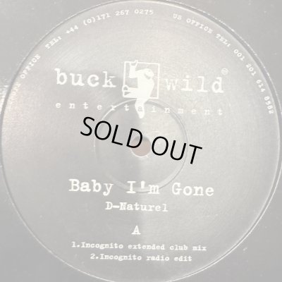 画像1: D-Naturel - Baby I'm Gone (Incognito Extended Club Mix) (12'') (キレイ！！)