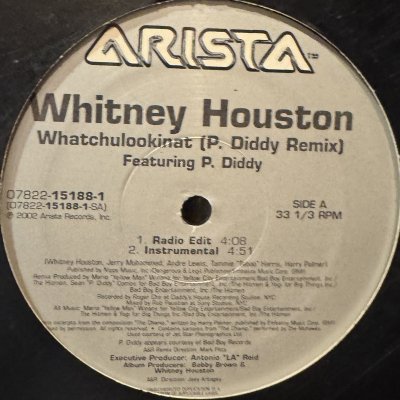 画像1: Whitney Houston - Whatchulookinat (Remix) (12'') (キレイ！！)