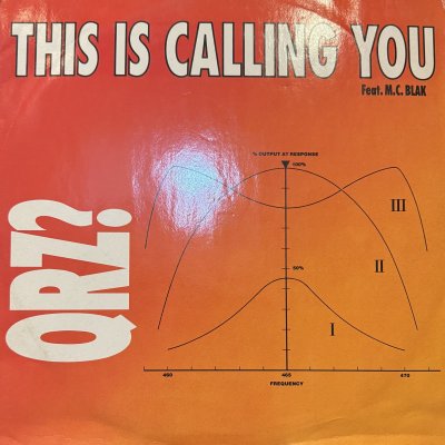 画像1: QRZ? feat. M.C. Blak - This Is Calling You (12'')