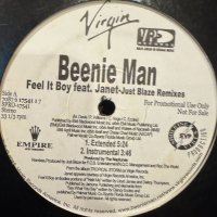 Beenie Man feat. Janet Jackson - Feel It Boy (Just Blaze Remix) (12'') (キレイ!!)