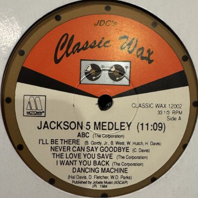 画像1: The Jackson 5 / Dazz Band / Rick James - Jackson 5 Medley / Let It Whip / Give It To Me Baby (12'') (キレイ！！)