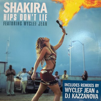 画像1: Shakira feat. Wyclef Jean - Hips Don't Lie (12'')