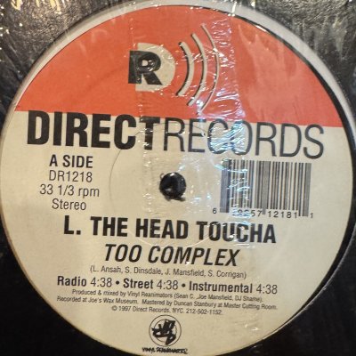 画像1: L. The Head Toucha - Too Complex (12'')