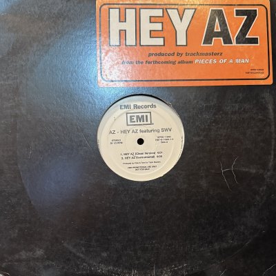 画像1: AZ feat. SWV - Hey AZ (12'') (US Promo Only Version !!)