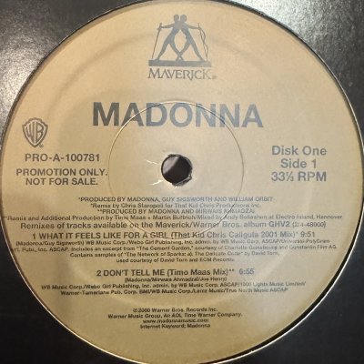 画像1: Madonna - GHV2 Remixed (The Best Of 1991-2001) (12''×3)