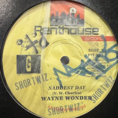 画像1: Wayne Wonder - Saddest Day (12'') (US Original Press !!)