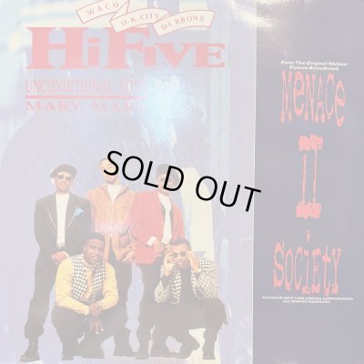 画像1: Hi-Five - Unconditional Love / Mary, Mary (Hula & Fingers Remix) (12'')