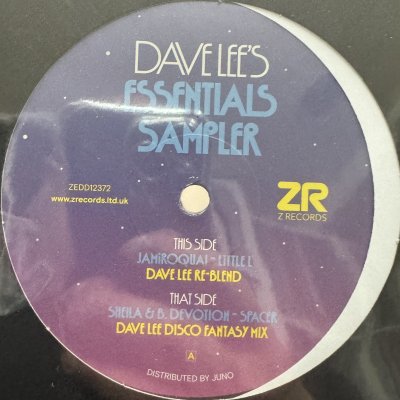 画像1: Jamiroquai / Sheila & B.Devotion - Little L (Dave Lee Re-Blend) / Spacer (Dave Lee Disco Fantasy Mix) (12'') (新品未開封!!)