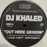 DJ Khaled feat. Rick Ross, Akon, Ace Hood, Plies, Lil Boosie & Trick Daddy - Out Here Grindin (b/w Go Hard) (12'')