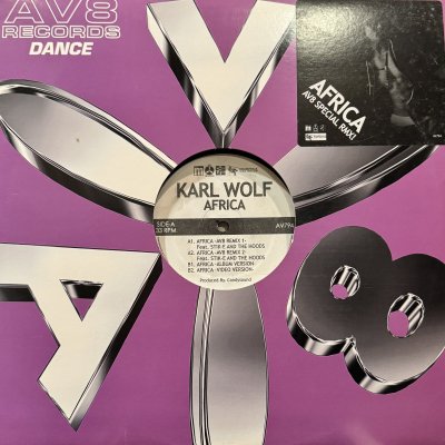 画像1: Karl Wolf - Africa (12'')