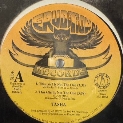 画像1: Tasha - This Girl Is Not The One (12'')