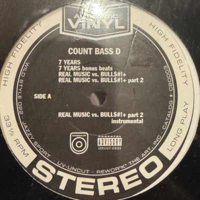画像1: Count Bass D - 7 Years (12'')