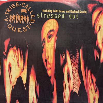 画像1: A Tribe Called Quest feat. Faith Evans - Stressed Out (b/w 1nce Again) (12'')
