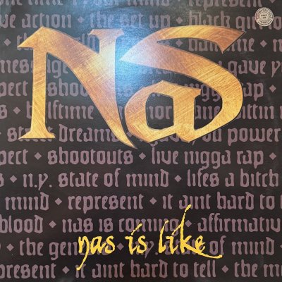 画像1: Nas - Nas Is Like (12'') (レアなジャケ付き！！)