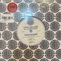 Cool Million feat. Eugene Wilde - Back For More (inc. Dub Version!!) (7'')
