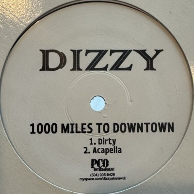 画像1: Dizzy - 1000 Miles To Downtown (12'')