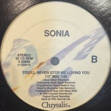 他の写真1: Sonia - You'll Never Stop Me Loving You (12'')