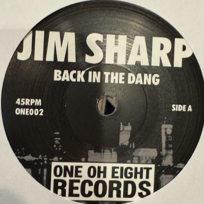 画像1: Jim Sharp / Double A - Back In The Dang / Wanna Be Down (7'') (新品未使用!!)
