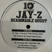 Jay-Z - Reasonable Doubt (10th Anniversary EP) (12'') (inc. Brooklyn's Finest (Remix))