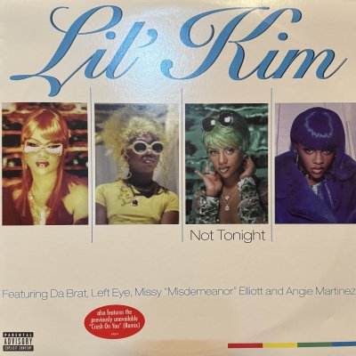 画像1: Lil' Kim - Crush On You (Remix) (a/w Not Tonight Remix) (12'') (キレイ!!)