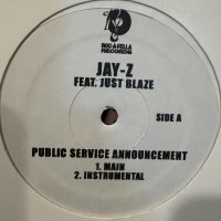 Jay-Z feat. Just Blaze - Public Service Announcement (12'') (キレイ!!)