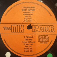 V.A. - The Mix Factor Special Edition (inc. Maroon 5 - This Love, J-Kwon vs. 50 Cent - Tipsy In Da Club and more..) (12''×2) (コンディションの為特価!!)