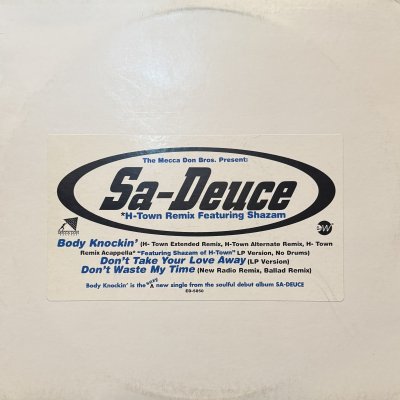 画像1: Sa-Deuce - Body Knockin' / Don't Take Your Love Away / Don't Waste My Time (12'') (US Promo !!)