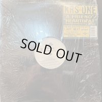 KRS-One - A Friend / Heartbeat (12'')