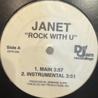 Janet Jackson - Rock With U (b/w Luv) (12'')