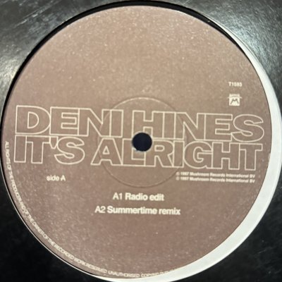 画像1: Deni Hines - It's Alright (Summertime Remix) (12'')
