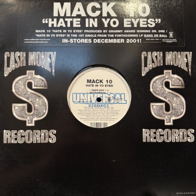 画像1: Mack 10 -  Hate In Yo Eyes (12'')