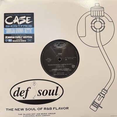 画像1: Case feat. Ghostface - Shoulda Known Betta (12'')