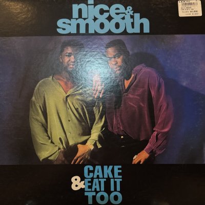 画像1: Nice & Smooth - Cake &amp; Eat It Too / Down The Line (12'') (正規再発盤) (キレイ!!)