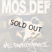 Mos Def - Ms. Fat Booty (DJ Spinna Remix) / Ms. Fat Booty Part II (12'') (キレイ!!)