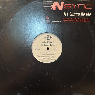 画像1: *NSYNC - It's Gonna Be Me (12'') (US Promo Only, inc DJ Clue Remix !!)